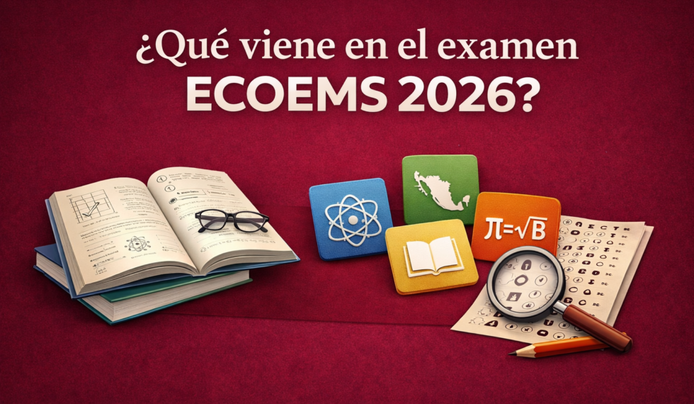 📊 ¿Qué viene en el examen ECOEMS 2026? (GUÍA COMPLETA) - Admisión